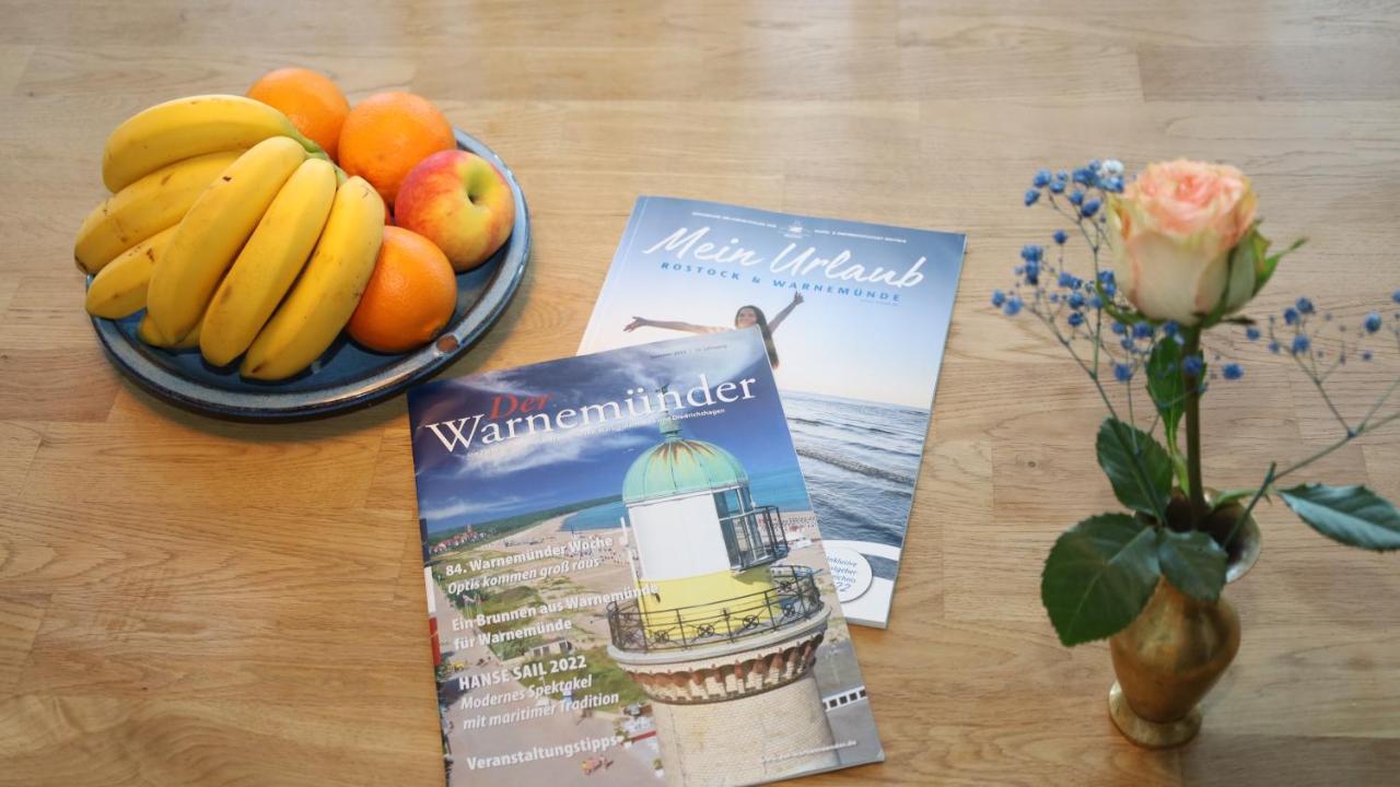 Ferienwohnungen -Am Strom 41- In Warnemuende Rostock Esterno foto
